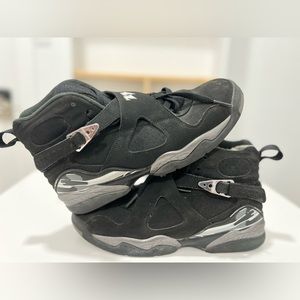Used-Air Jordan 8 Retro Chrome 305381-003.